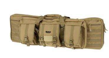 Soft Gun Cases American Tactical Imports Ready Series ATI TACTICAL 42" DOUBLE RIFLE BAG TAN RUKX GEAR • Model: Ready Series